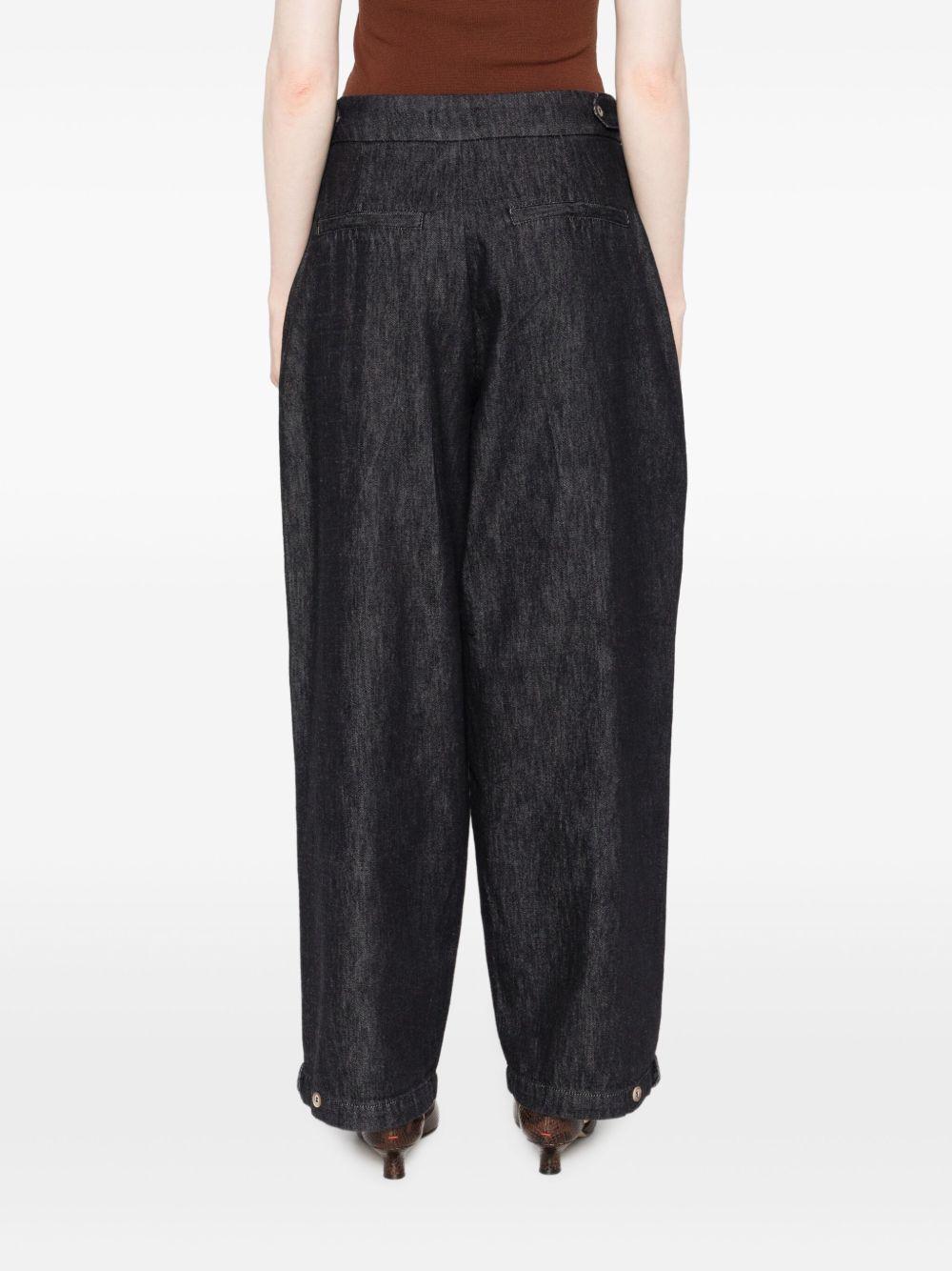 YERSE Jeans Texas in cotone organico grigio antracite