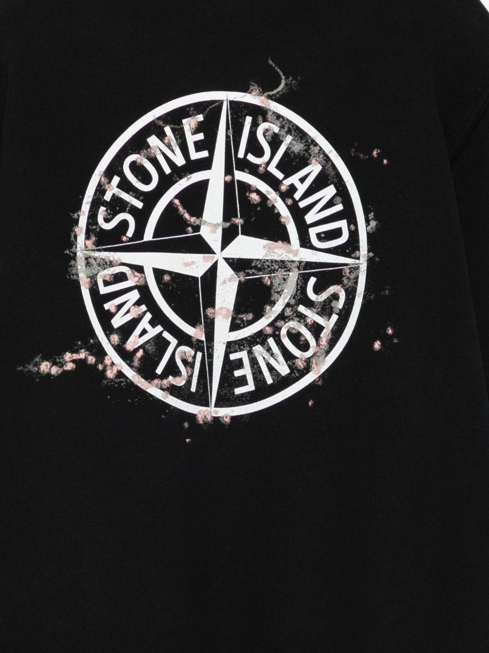 STONE ISLAND Felpa girocollo con logo