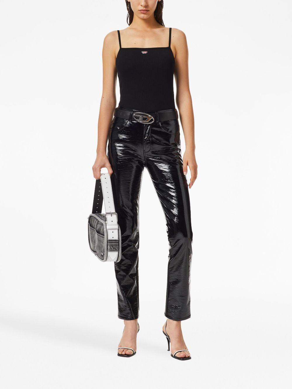 DIESEL Top 'T-Hop-D' nero