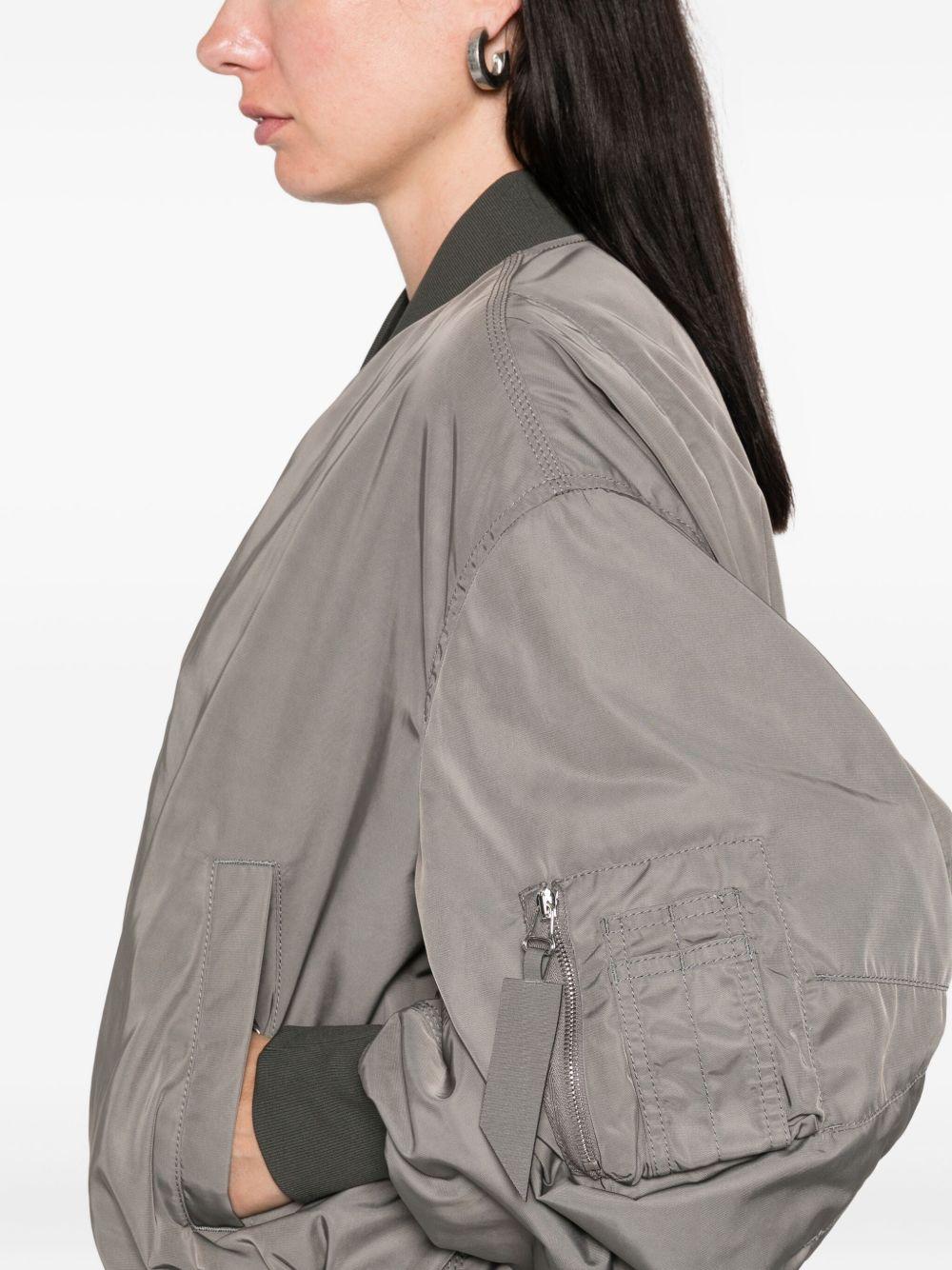 THE ATTICO Bomber 'Anja' grigio
