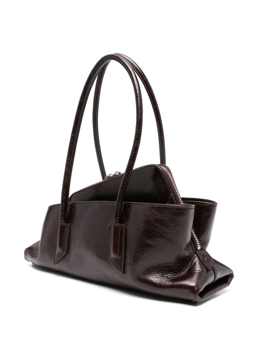 THE ATTICO Shoulder bag 'La Passeggiata Small' cioccolato
