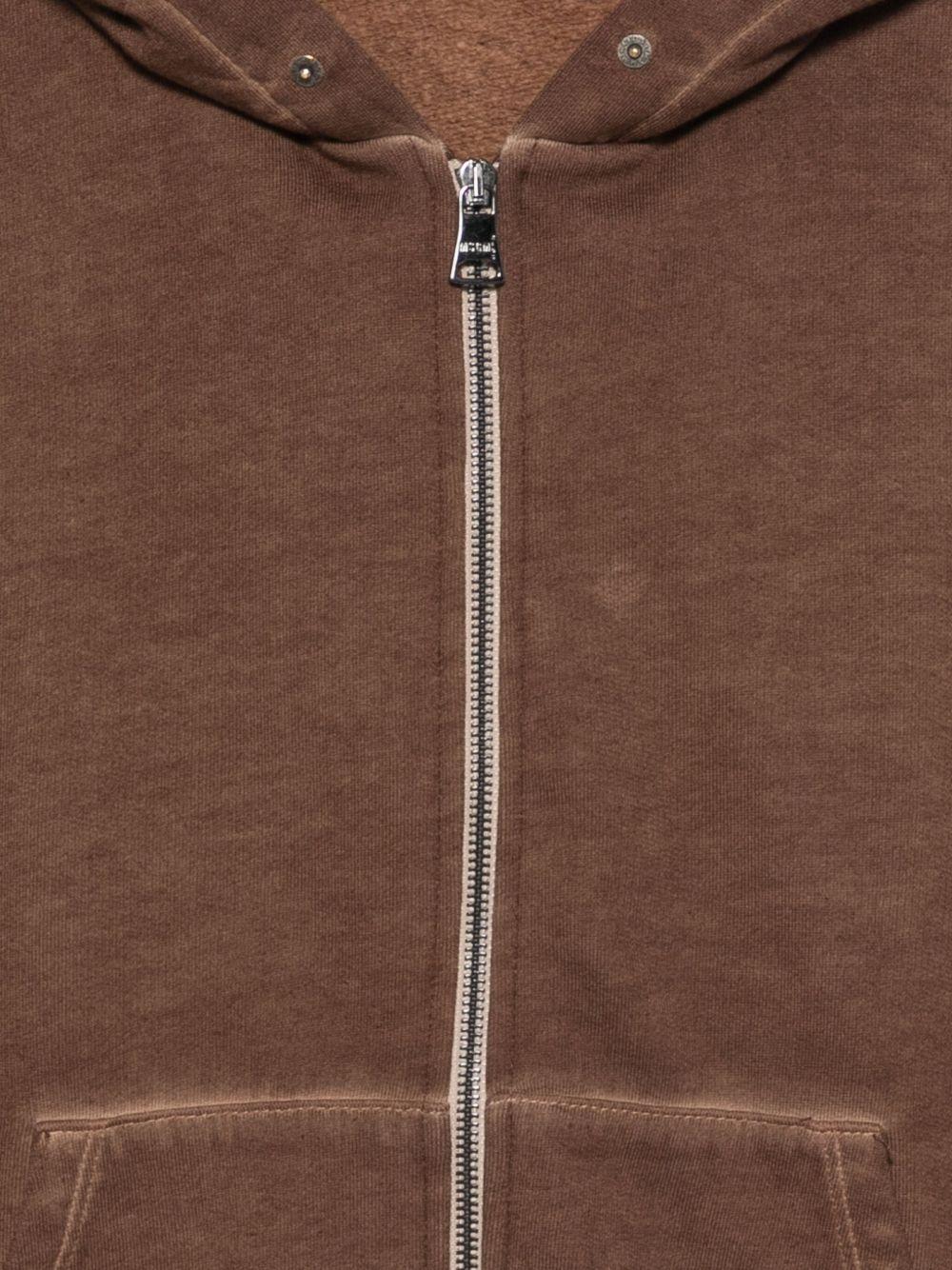 MSGM Felpa con cappuccio e zip