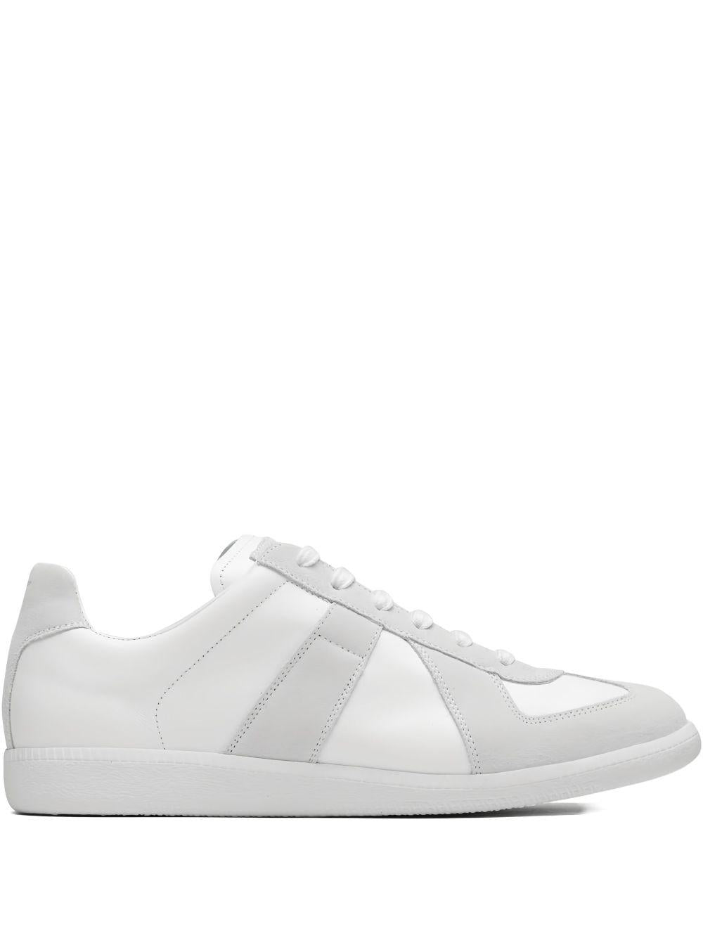 MAISON MARGIELA Sneakers in pelle bianca