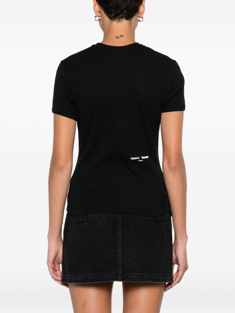 COPERNI T-shirt in cotone nero