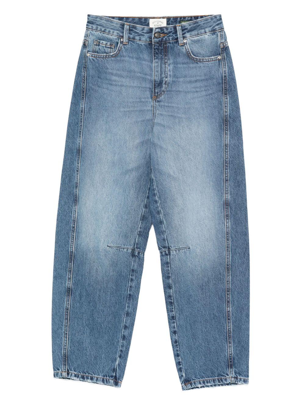 STAFF Jeans denim Rosa in cotone blu