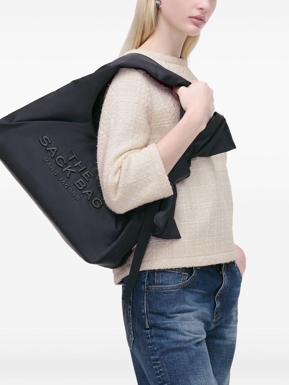 MARC JACOBS Borsa a mano 'The Bow Nylon Sack Bag' nera