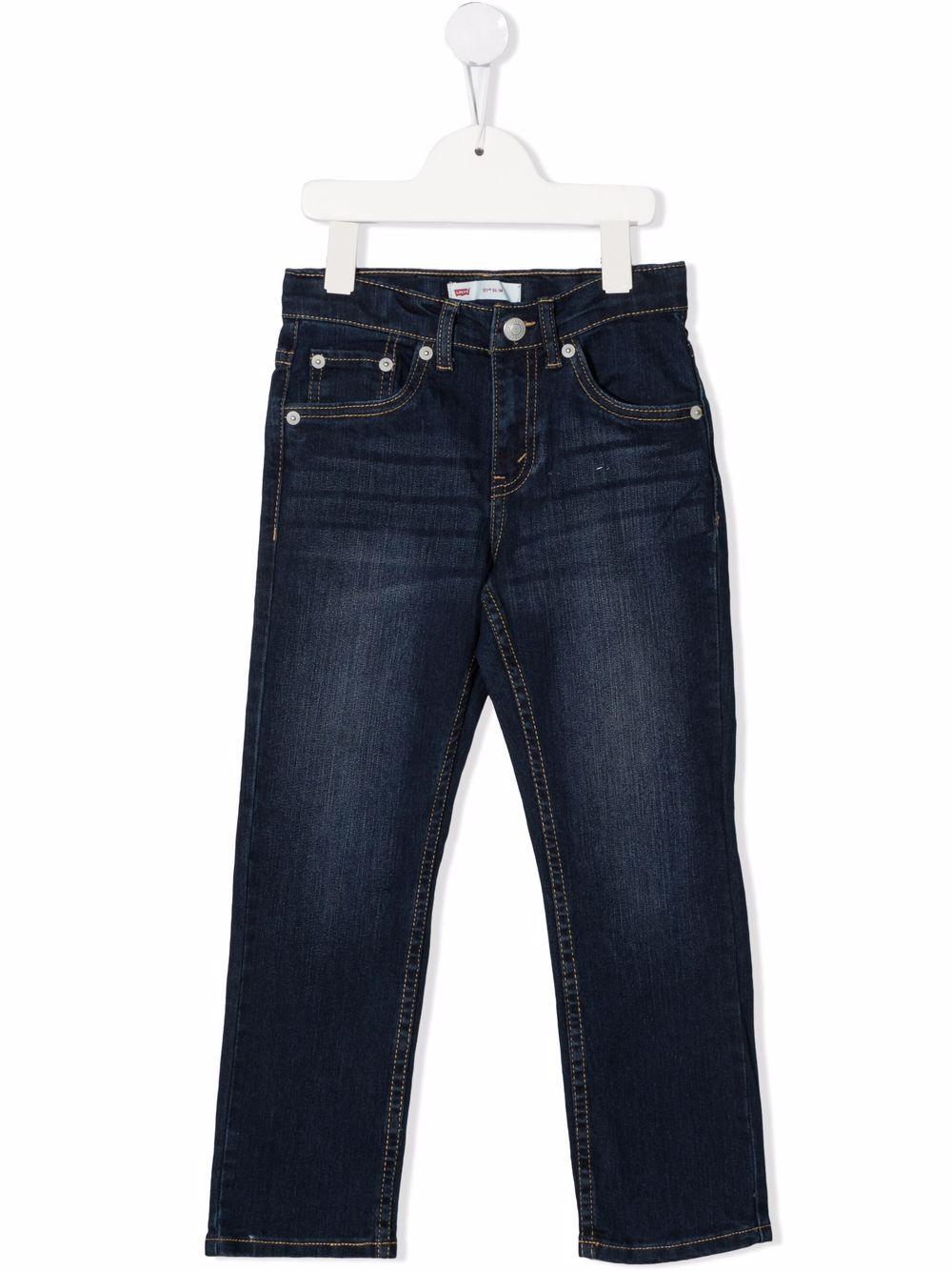 LEVIS Jeans in cotone blu navy