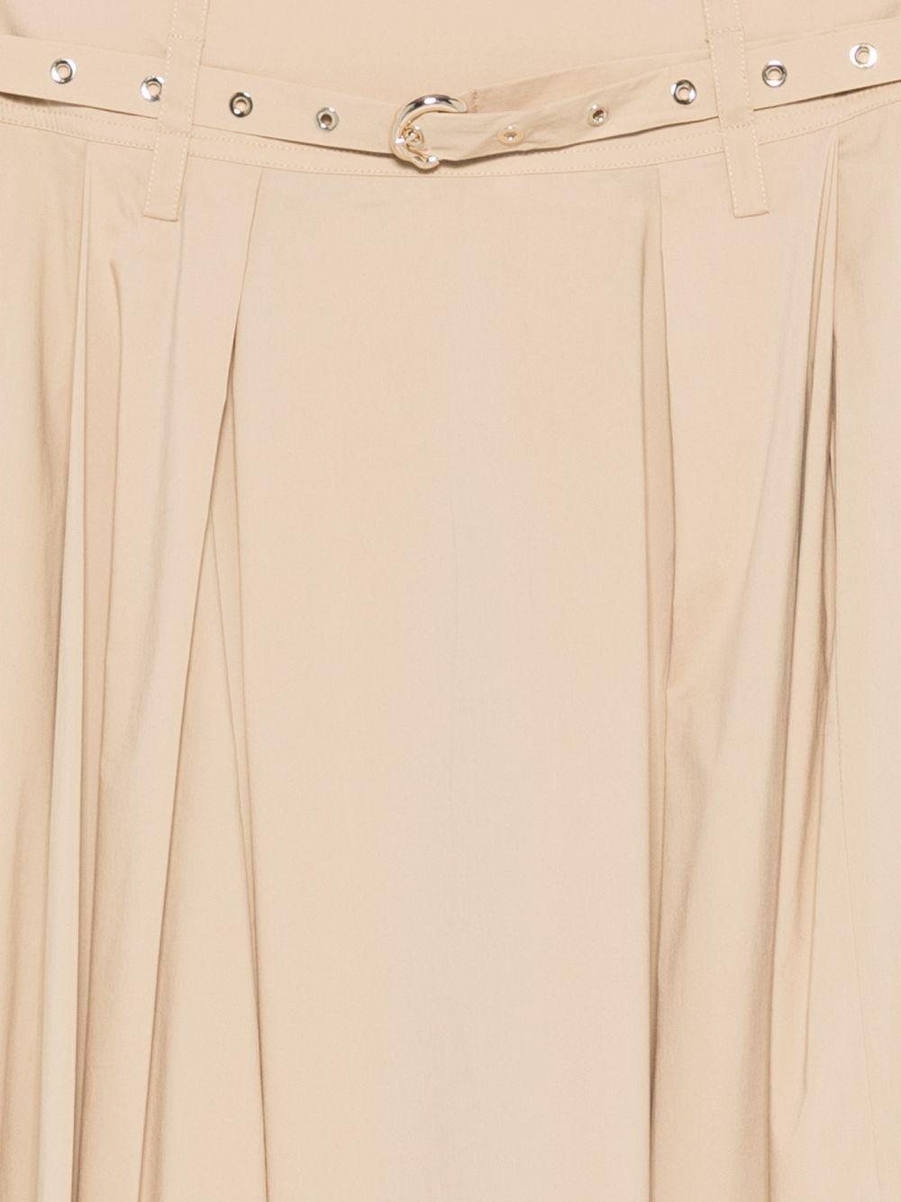 LIUJO Gonna midi con cintura impreziosita in vita