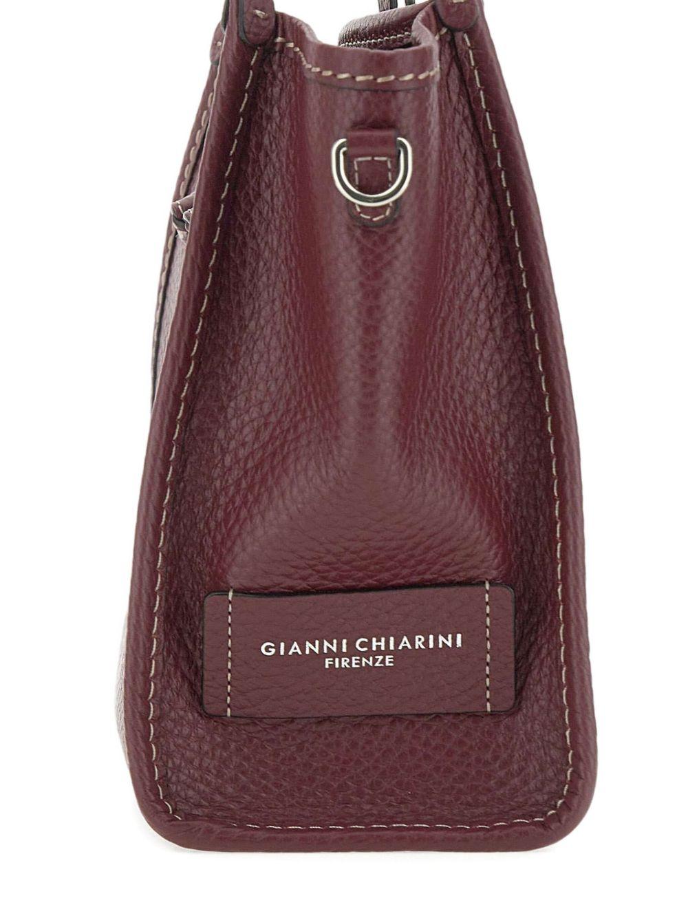 GIANNI CHIARINI Borsa a mano Miss Marcella in pelle bordeaux