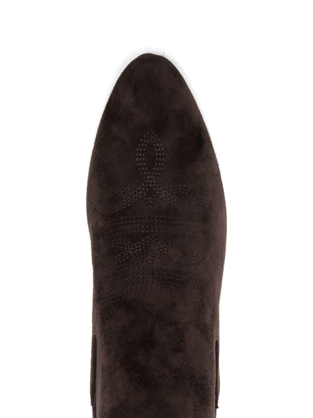 TWINSET Stivaletti in pelle scamosciata