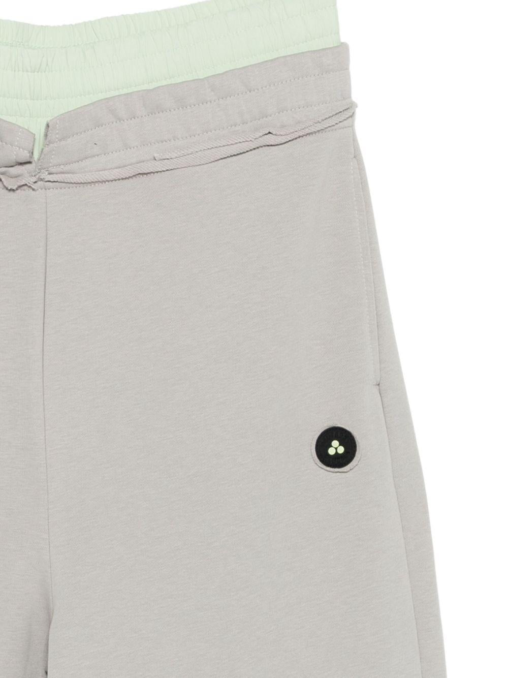PEUTEREY Pantaloni 'Monti' in cotone grigio