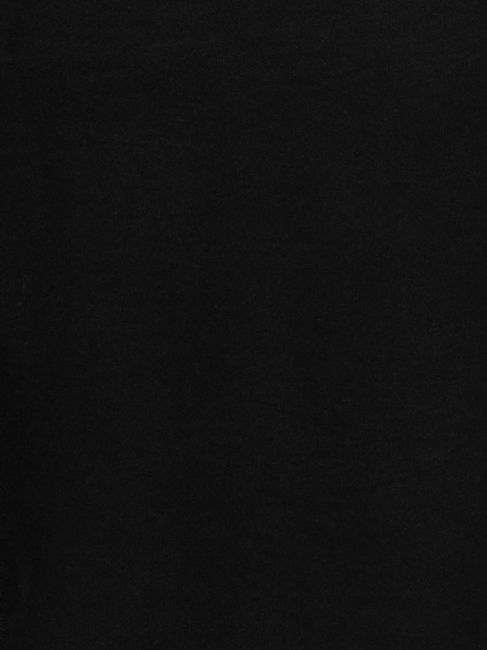 BLUGIRL Stola in maglia con collo in ecopelliccia