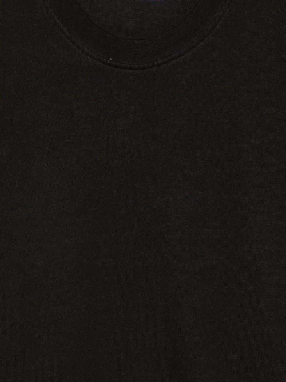 MSGM Felpa in cotone nero