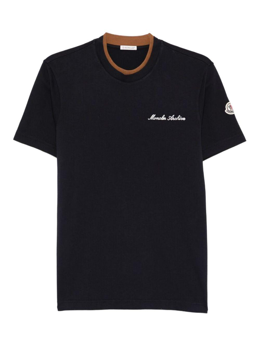 MONCLER T-shirt in cotone con logo