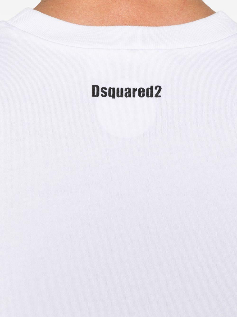 DSQUARED2 T-shirt girocollo con logo