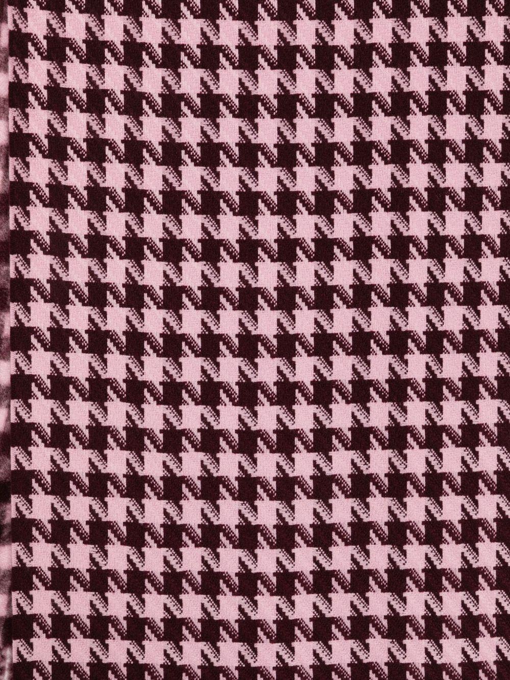 LIUJO Sciarpa con frange pied de poule