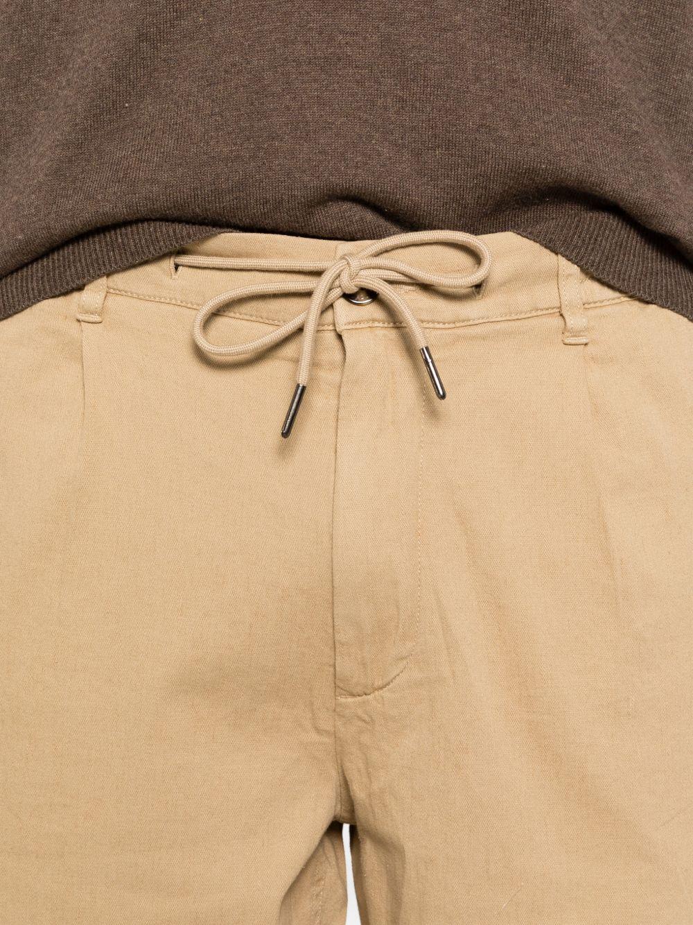 WOOLRICH Shorts in lino misto cotone color cammello