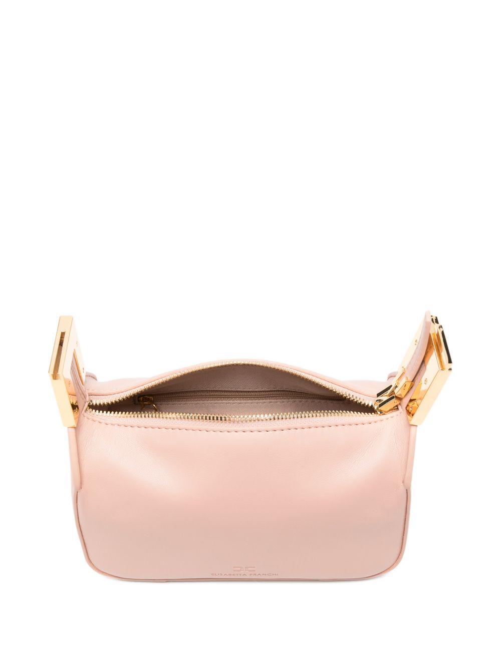 ELISABETTA FRANCHI Borsa Hobo con manico gioiello