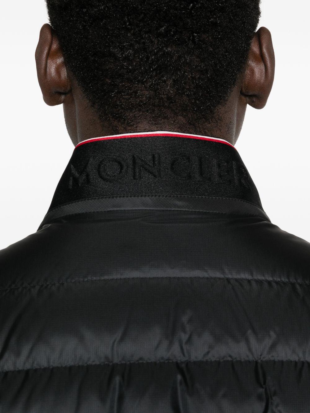 MONCLER Piumino trapuntato nero