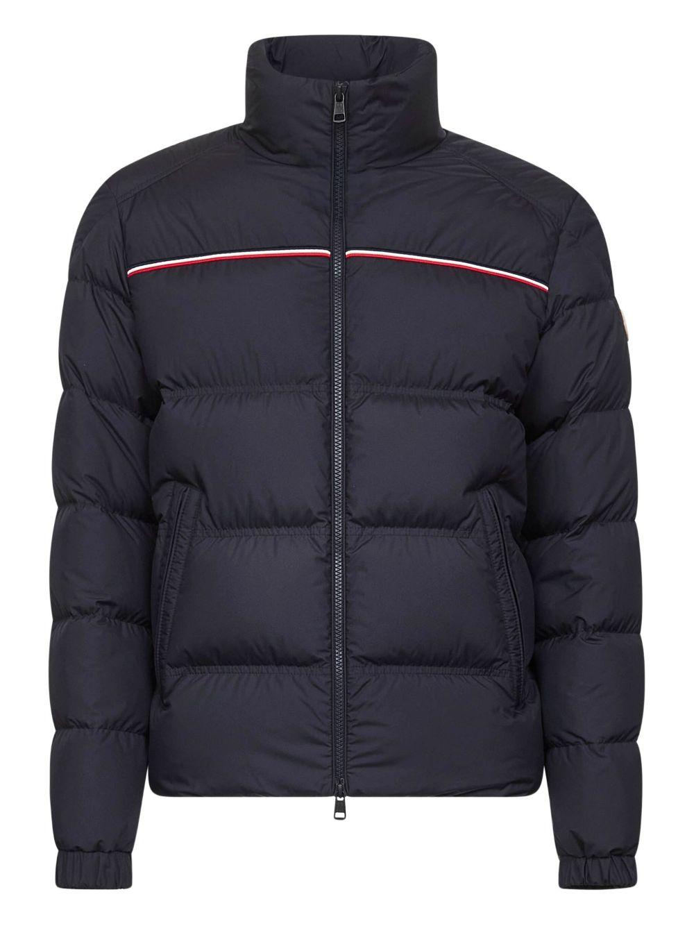 MONCLER Piumino corto 'Bouvaque' blu