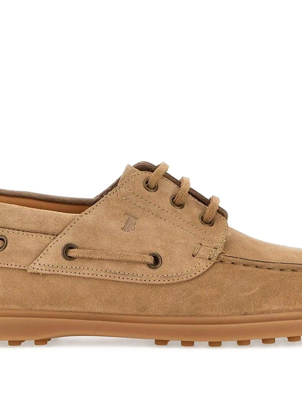 TODS Scarpe stringate in camoscio