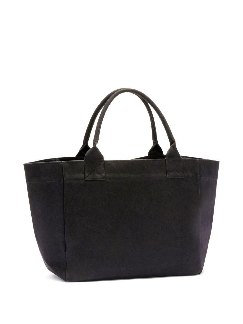 GANNI Borsa shopping con stampa ciliegie