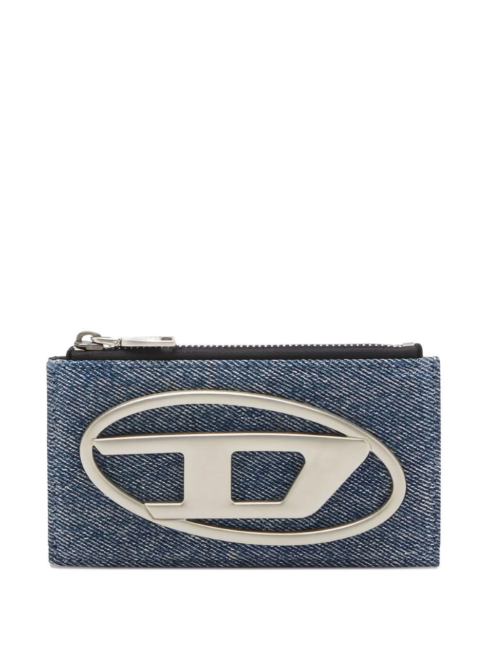 DIESEL Portacarte in denim