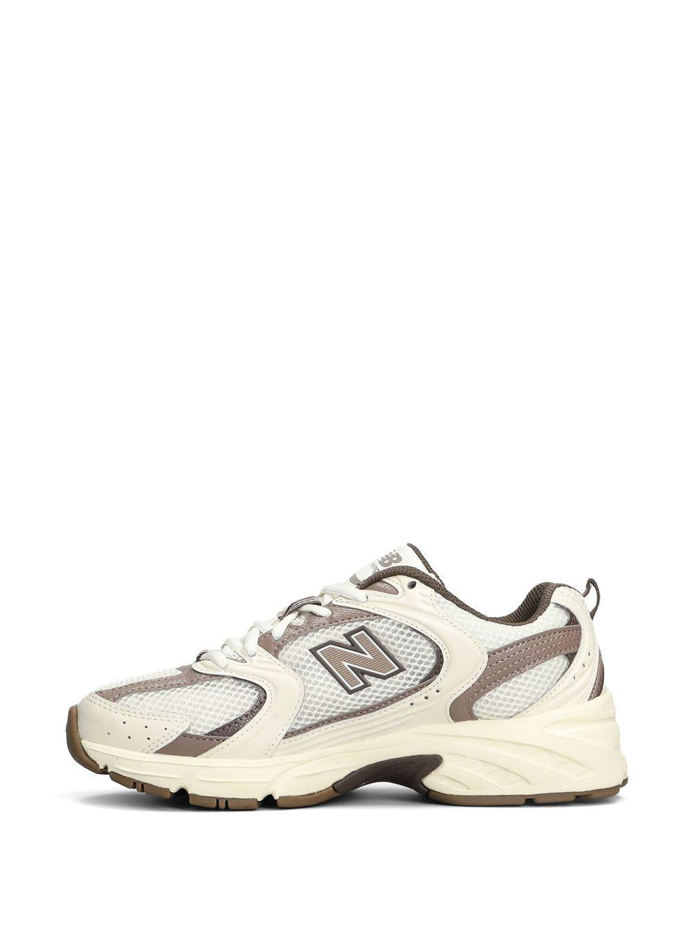 NEW BALANCE Sneakers 530 Nat bianche e marroni