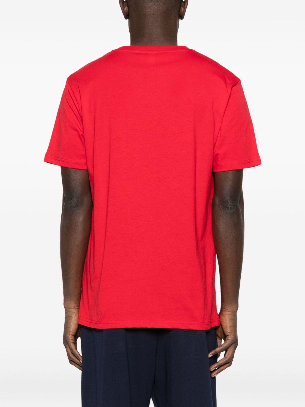 MOSCHINO SWIM T-shirt a maniche corte con logo