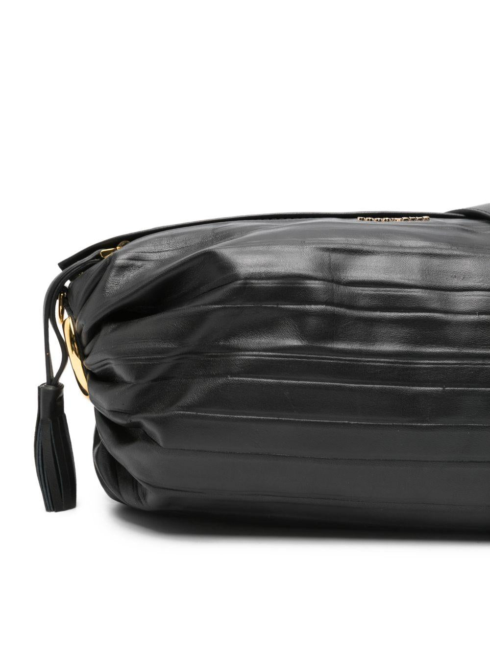 COCCINELLE Borsa a tracolla in pelle nera
