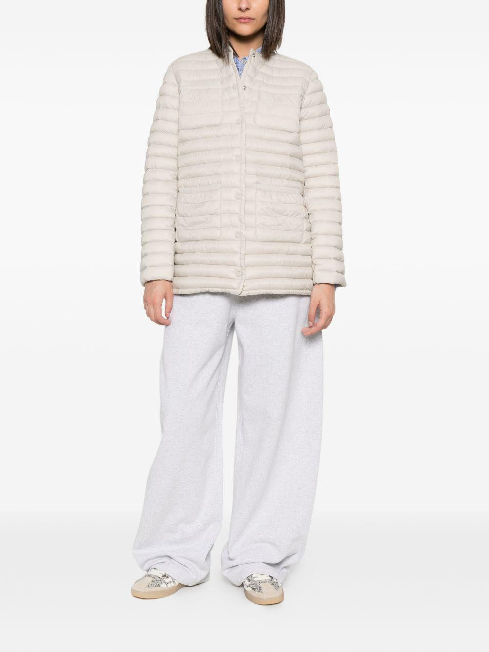 SAVE THE DUCK Trench imbottito Elisa beige chiaro