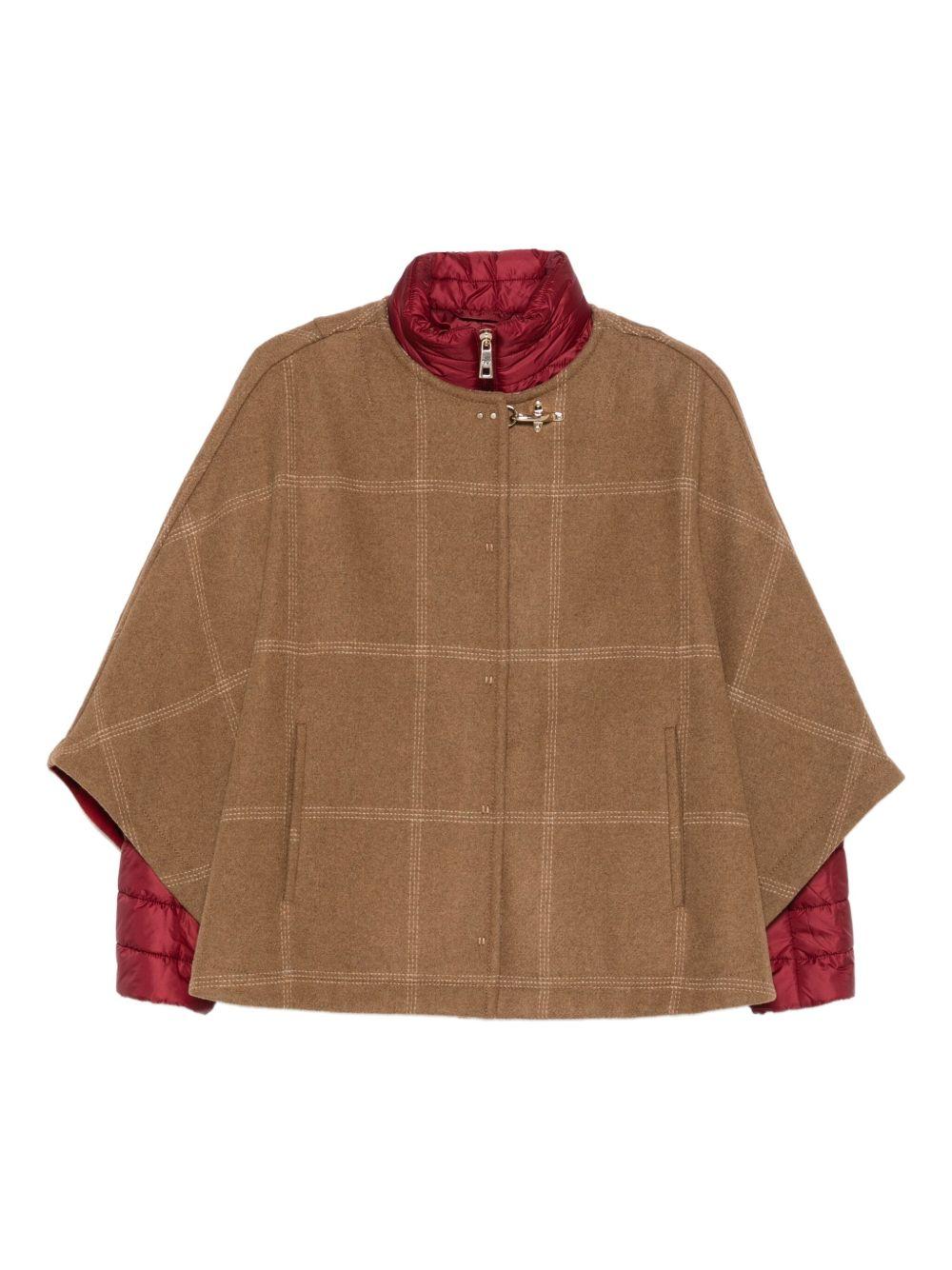 FAY Mantella 3 in 1 double-face in lana e piumino