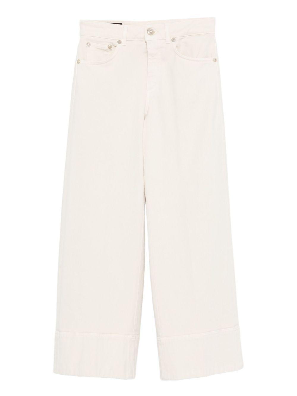 DONDUP Jeans color avorio