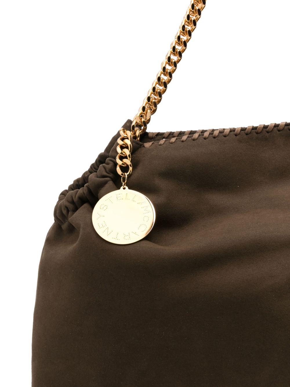 STELLA MCCARTNEY Borsa Tote Falabella in pelle vegana marrone