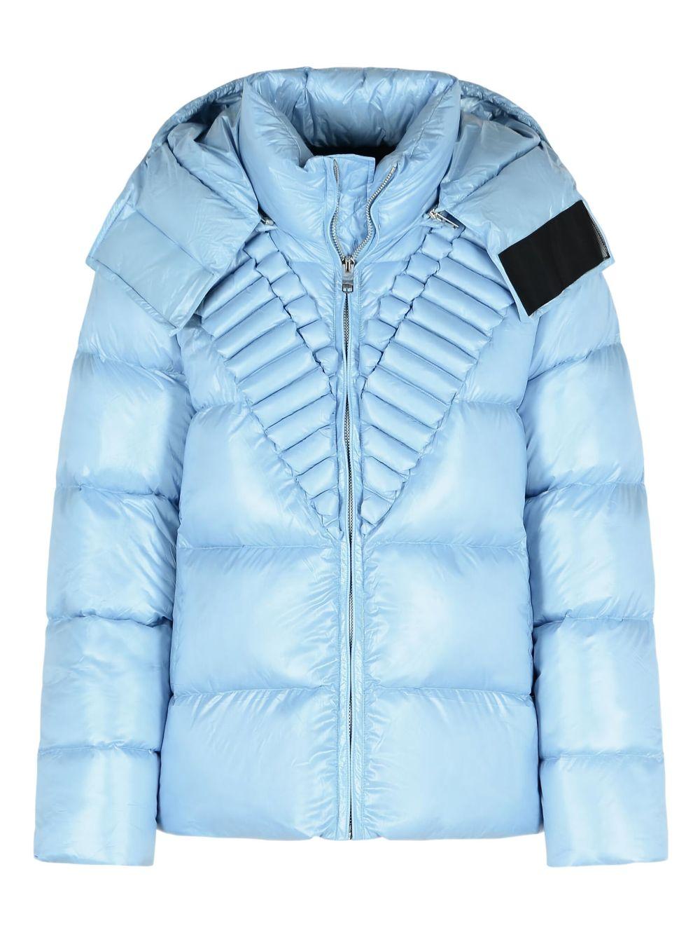 RAXXY Piumino azzurro con motivo goffrato