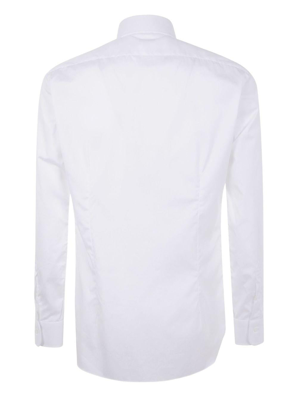 BARBA Camicia bianca a maniche lunghe