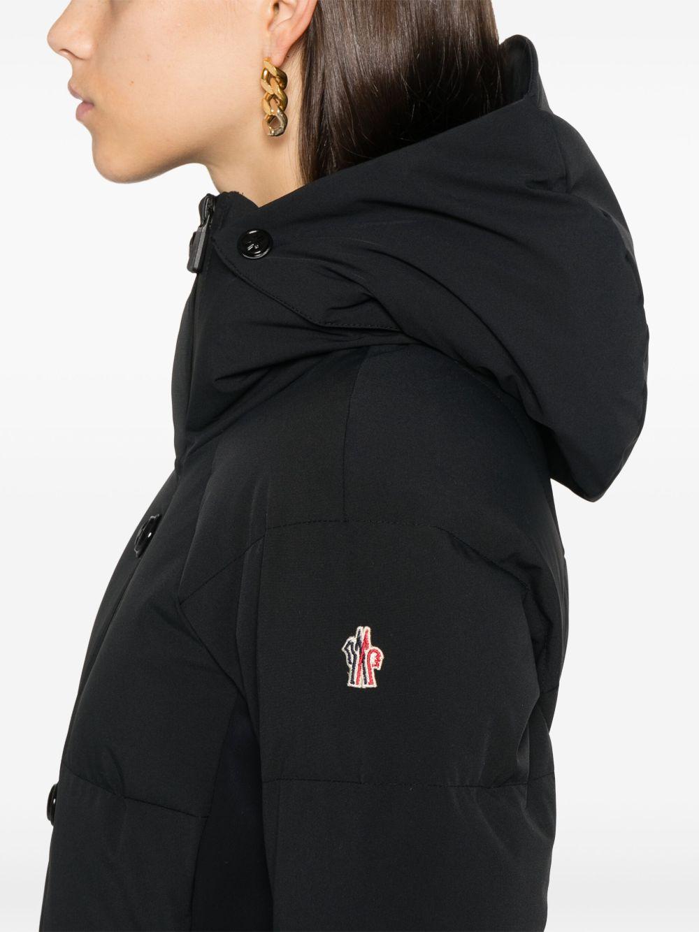 MONCLER GRENOBLE Piumino corto nero
