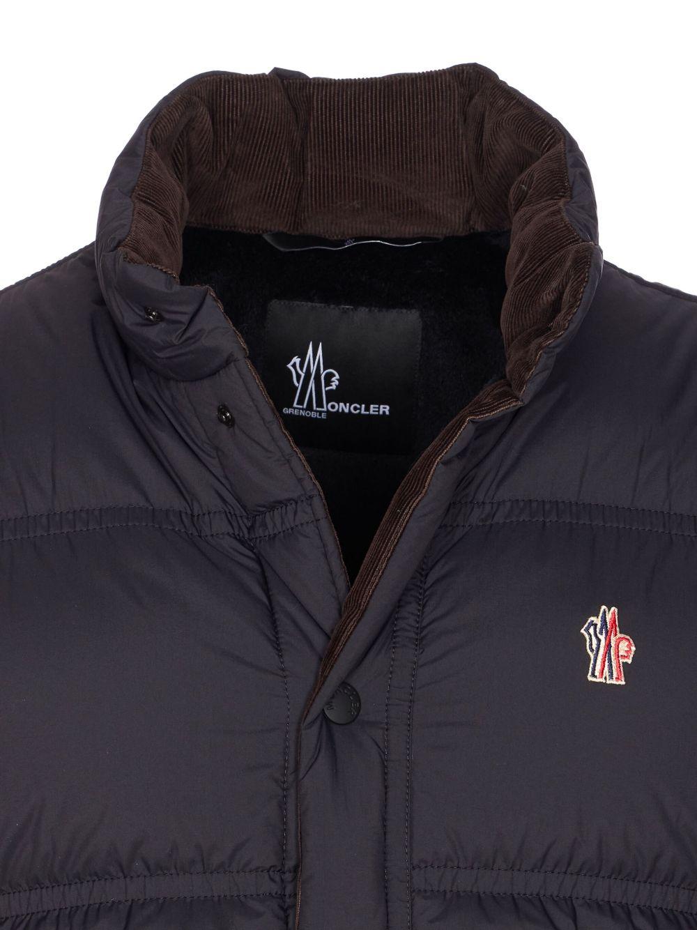MONCLER GRENOBLE Gilet imbottito con logo