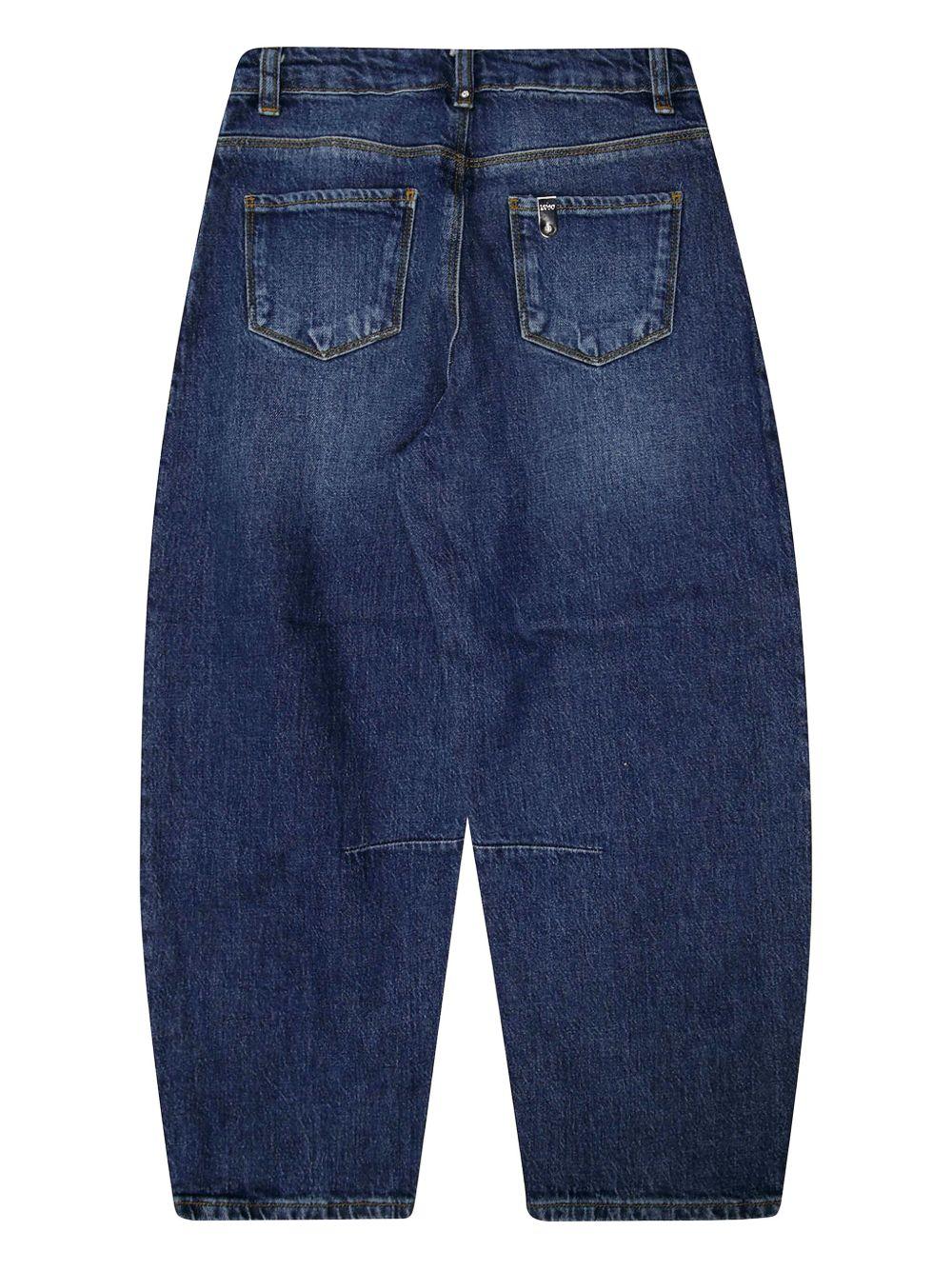 LIUJO Jeans baloon blu scuro