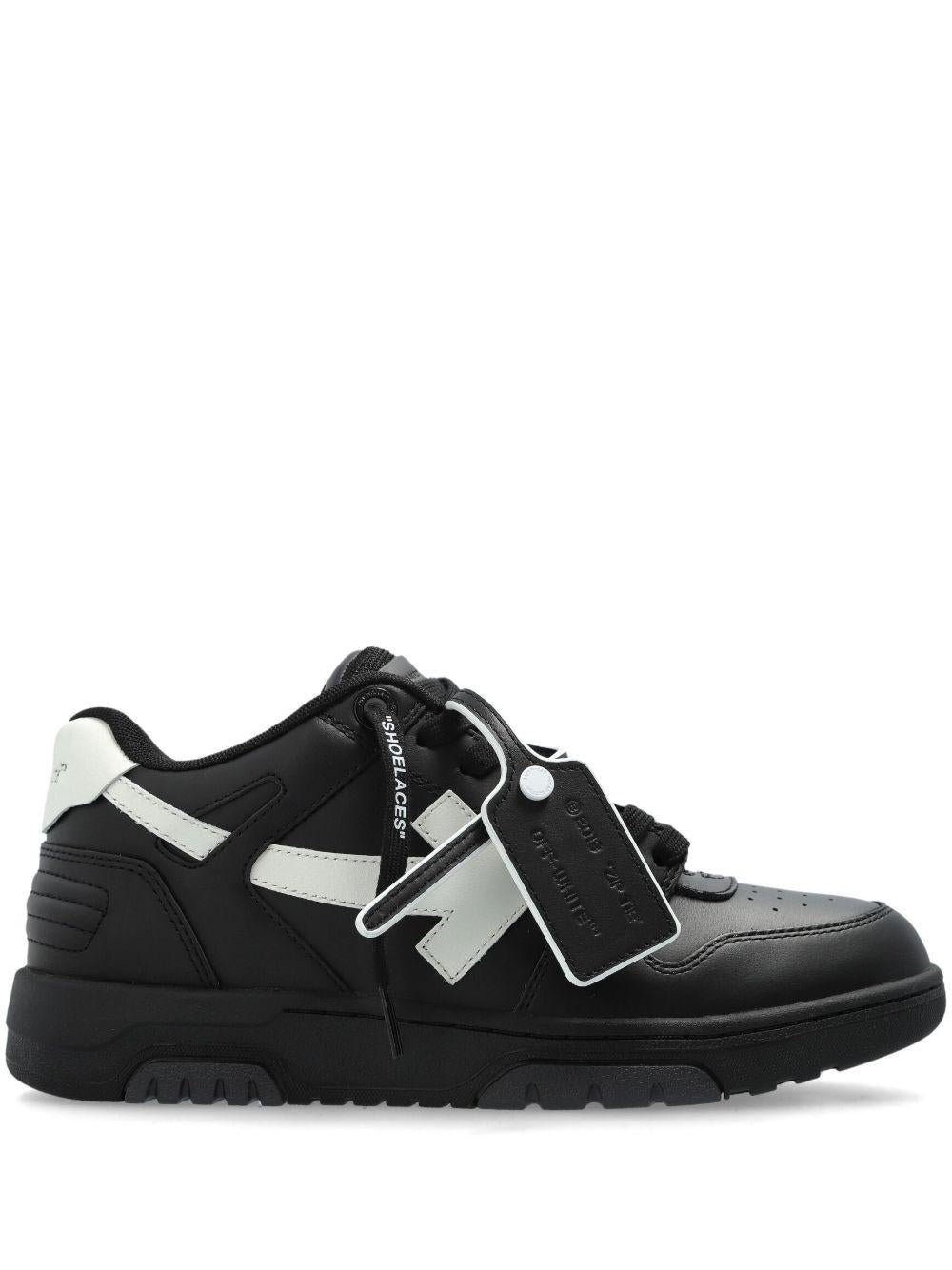 OFF WHITE Sneakers 'Out of Office' in pelle nera