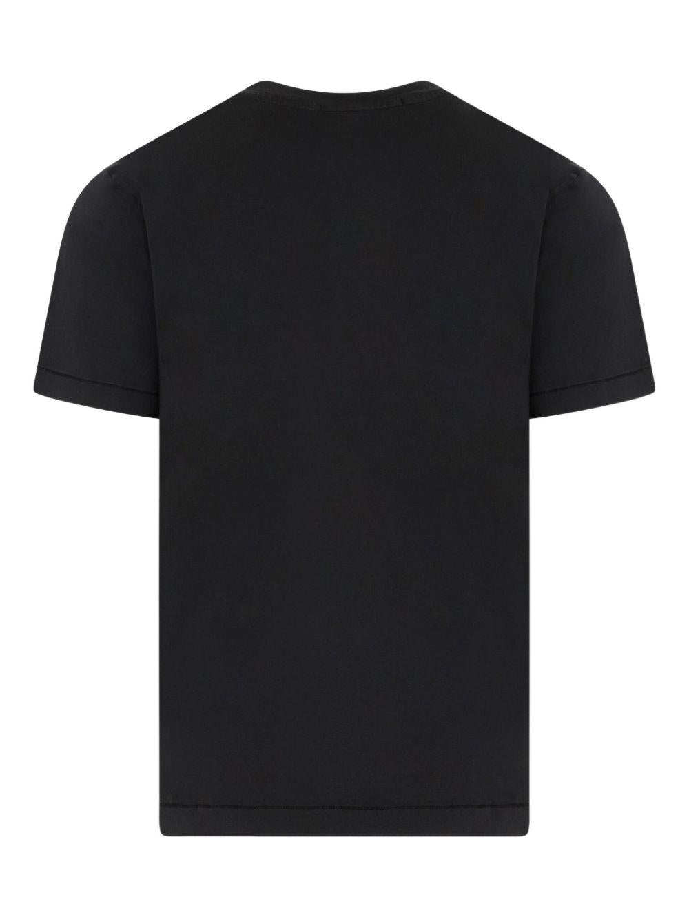 STONE ISLAND T-shirt a maniche corte con logo<BR/>