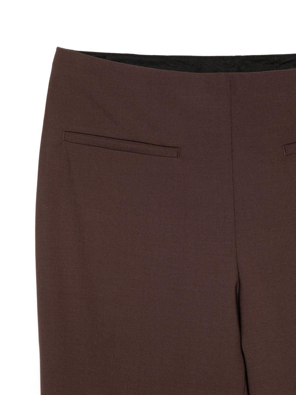 SEMICOUTURE Pantaloni Estefania marroni