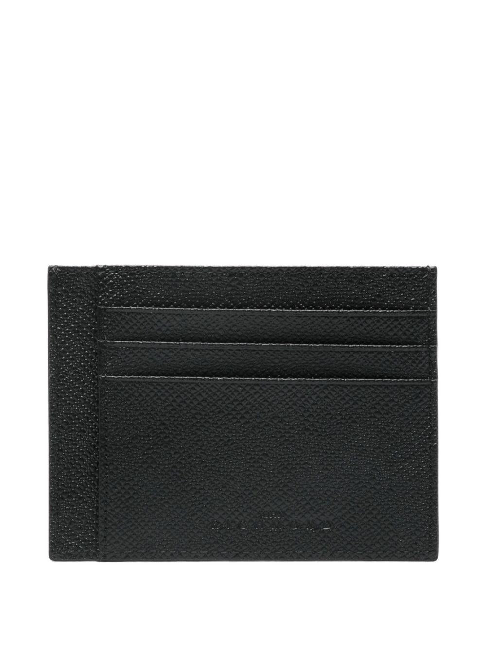 JOHN RICHMOND Portafoglio nero di pelle