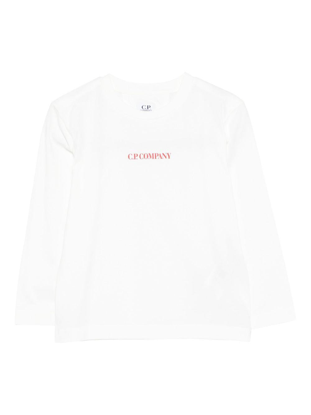 CP COMPANY T-shirt a maniche lunghe con logo