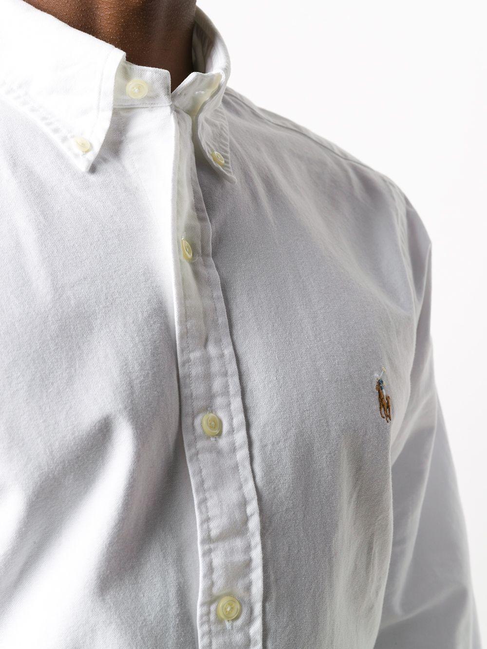 POLO RALPH LAUREN Camicia in cotone con logo