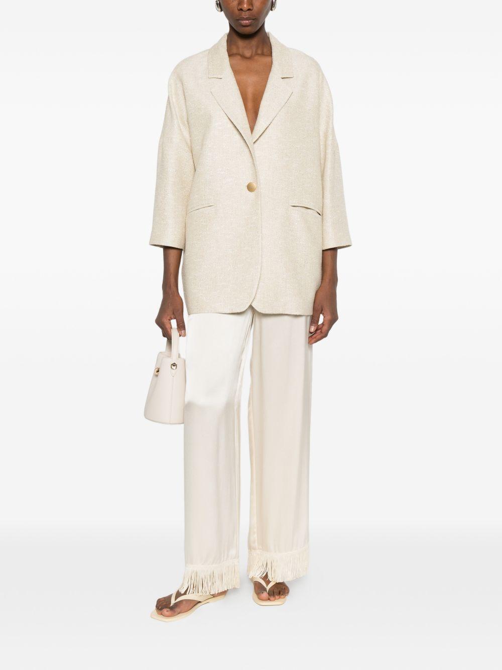 TAGLIATORE Blazer Bruna beige chiaro con tasche