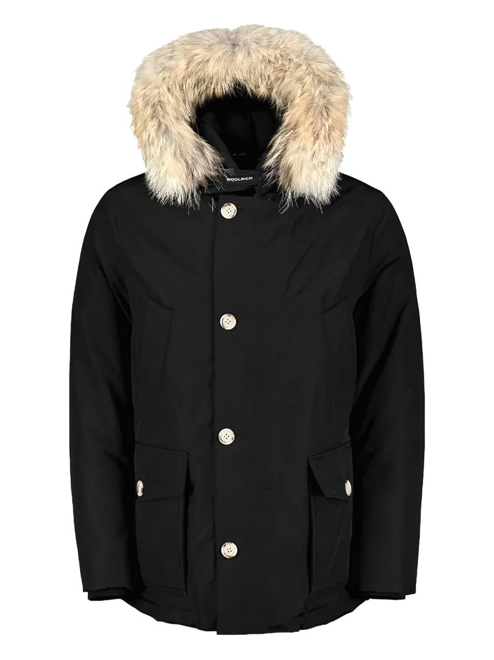 WOOLRICH Parka nero Arctic Detachable Anorak