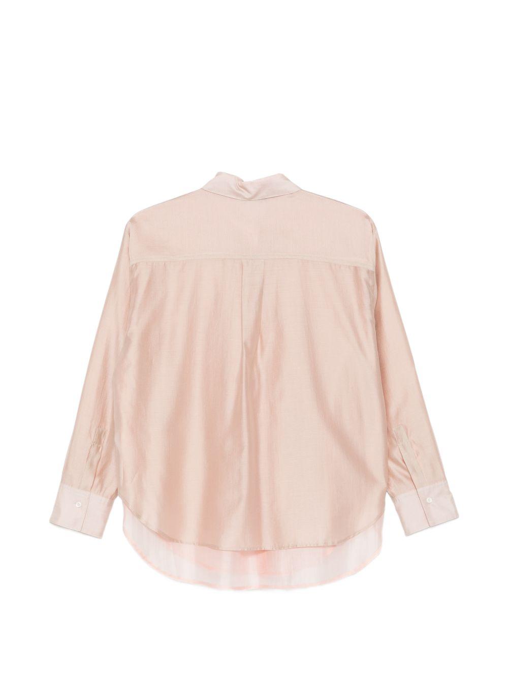 SEVENTY Camicia multivelo color miele