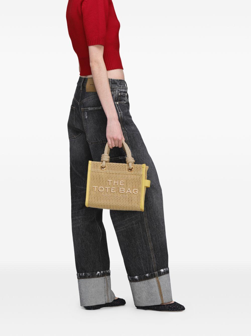 MARC JACOBS The Woven Rope Small Tote Bag in corda intrecciata