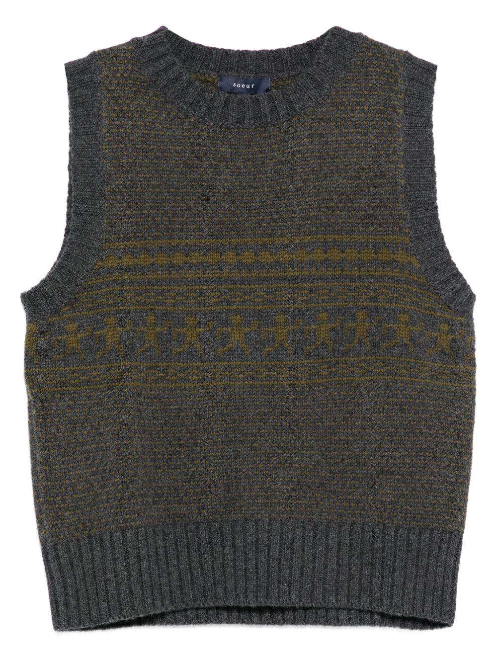 SOEUR Gilet 'Namastej'